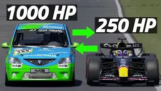 DACIA LOGAN vs F1 But SWAPPING Engines