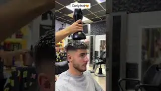 Hair cut curly 