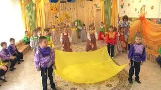 Танец с полотном 