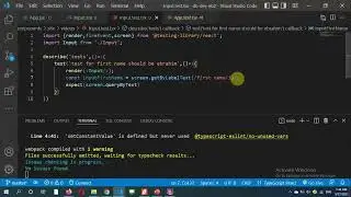react testing library material ui check data validation