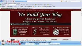 Submit all your RSS feeds to RSS directories to gain natural traffic and backlinks