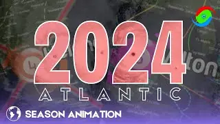 2024 Atlantic Hurricane Season Animation
