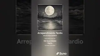 LETRA ARREPENDIMENTO TARDIO *minha música*