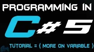 Programming in C Tutorial 5: More on variables [HD]