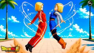 Double Android 18 FUSION | Super 18 Revenge Against Red Ribbon