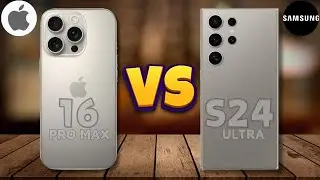 IPHONE 16 PRO MAX VS SAMSUNG GALAXY S24 ULTRA | FULL COMPARISON 🔥