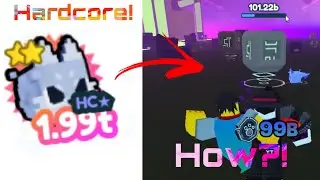 How Strong is a Hardcore Pixel Wolf in Hardcore Mode! Pet Simulator X