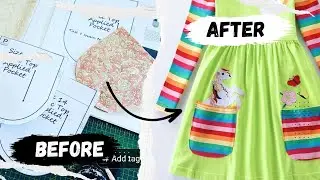 Free Sewing Pattern: How To Sew A Perfect Patch Pocket In 3 Easy Steps.