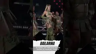Es #viral la bailarina de Manuel Turizo, porque se robó todas las miradas en un show del monteriano