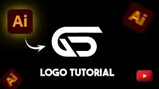 Illustrator Tutorial  : How To Create professional and unique logo design for Beginners