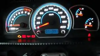 Тюнинг приборной панели Nexia N150 часть 1