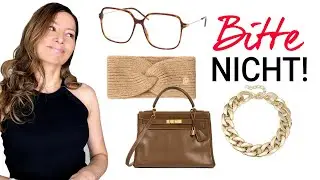 4 Accessoires, die uns ÄLTER machen