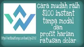WOW!!! Westland storage | bonus sampai $100 hanya 3 menit. LEGITT NOSCAM !!!