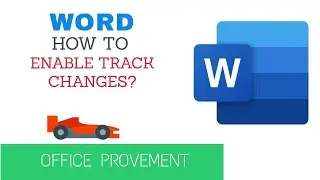 Word - How to turn on track changes