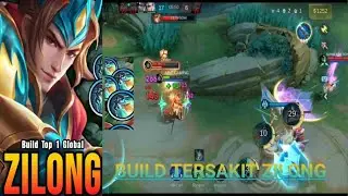 tutorial cara bermain zilong di EXP LANE dengan build top global zilong edith auto jadi cemilan.