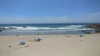 Pudding Creek Beach, Fort Bragg, CA (4K)