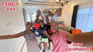 FINALLY OUR FAMILY VISITED US IN OUR NEW HOME AFTER WE MOVED IN ❤️❤️ || VILLAGE LIFE IN AFRICA