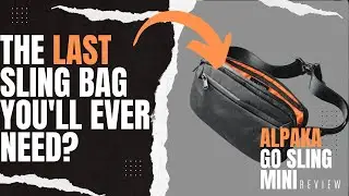 The BEST EDC Sling Bag Upgrade You Need for 2023! 🎒😍 - Alpaka Go Sling Mini Review #alpakagear