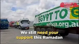 Our Trucks are entering GAZA!