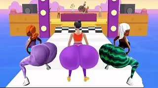 Twerk Race 3D Best Android Gameplay (1-3)tr3d