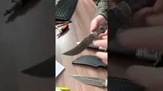 Очередное отправление в город Томск, Нож хищник Дамаск, Нож Соломон булат, Финка разборная.