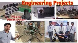 Engineering Project in Navdhara Tech Feast | Engineering Project Demonstration | Mechanical Project