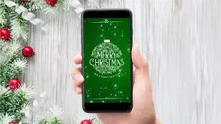 Christmas E-Card, Animated Christmas video greeting card, Merry Christmas