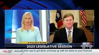 FULL INTERVIEW: Gov. Tate Reeves talks about legislative priorities, reelection announcement