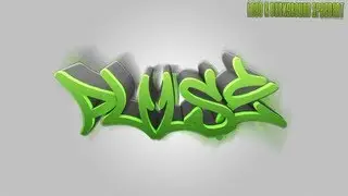 Pulse Background & Logo Speedart