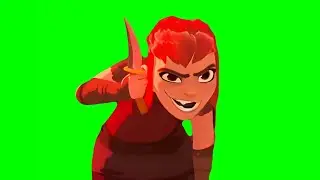 "Murderrrr" Nimona - Green Screen