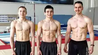 Тренировки в сборной России по спортивной гимнастике