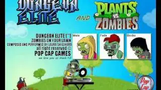Dungeon Elite - Zombies On Your Lawn  ( Plant Vs Zombies Cover )