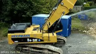CATERPILLAR 345 Demolition: Excavator / Гусеничный экскаватор-разрушитель / Bagger
