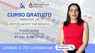 Curso Gratuito "Métodos de identificación bacteriana"
