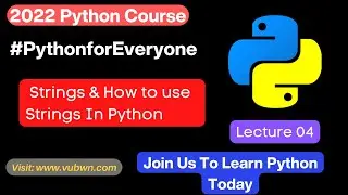 What are Strings in Python |  How to take Input and Output in Python | 