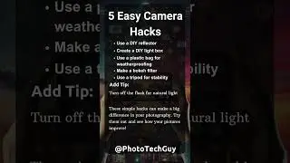 5 Easy Camera Hacks! #shorts