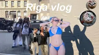 come on our girls trip to Riga | thrifting & beach day
