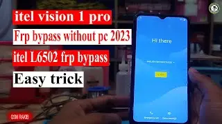 itel vision 1 pro frp bypass without pc 2023_itel l6005 google account bypass_gsm rakib official