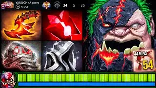 UNSTOPPABLE FORCE: Pudge Dominates With 54 Flesh Heap Stacks | Pudge Official