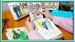 ASMR Vintage Patterns / Paper Crinkles / Typing & Tracing Sounds