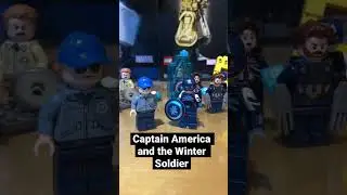 All my LEGO Captain America minifigures