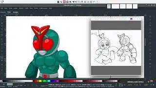 GAMBAR MASKOT (TIMELAPSE)