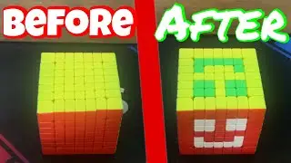 How to make SMILEY FACE PATTERN on 7x7 (Beginners Guide)