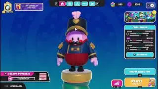 I am The FIRST person to complete the Nutcracker event in Fall guys