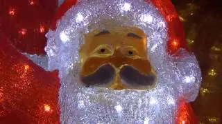 Акриловые фигуры санта ,снеговик