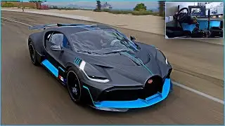 BUGATTI Divo | Forza Horizon 5 Coming to PlayStation | Logitech G29