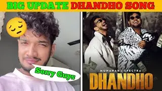 DHANDHO Song | Munawar Faruki Says Something About Dhandho Song | Munawar Faruki Big Announced😱