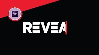 How to Reveal Text with Shapes - After Effects Tutorial