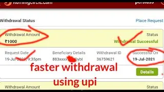 How to play and Withdrawal your winning faster using UPI 1 minutes subscribe for more....!