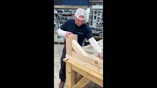 King Canada hollow chisel mortiser! @dustylumberco